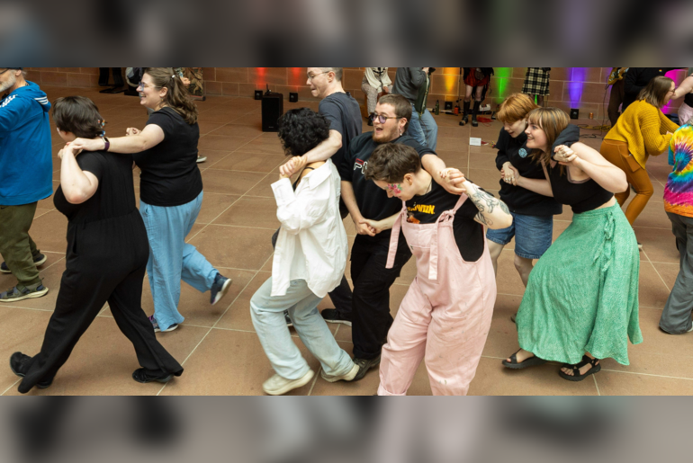 Circle Dancing at The Burrell