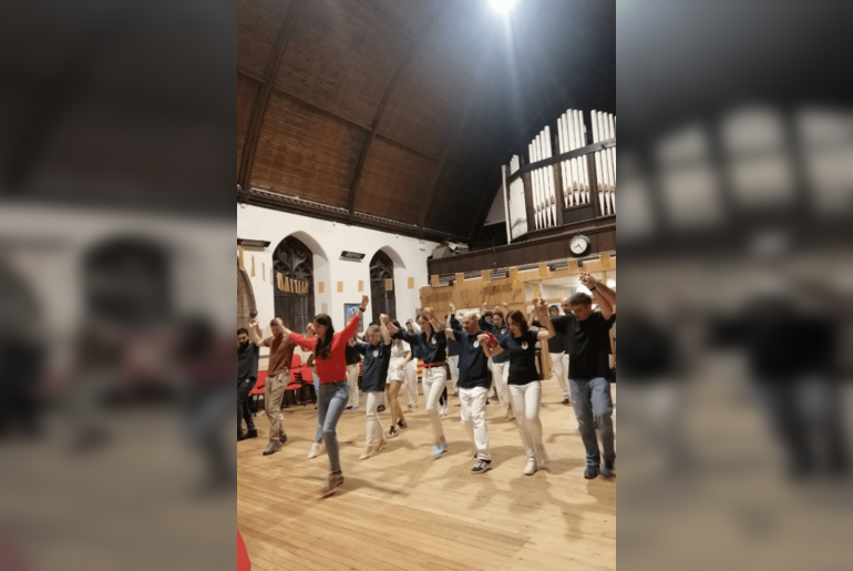 Ceilidh Plus: dance to live music from Scotland + Cyprus + Catalonia