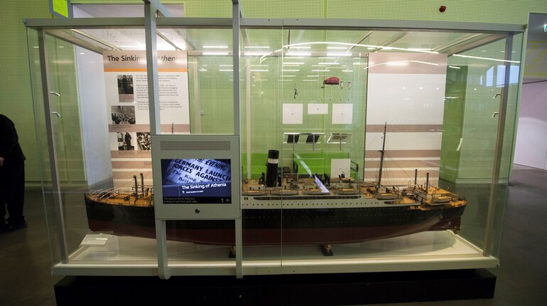 Treasured Shoe Added to Athenia Display on 80th Anniversary of The Sinking