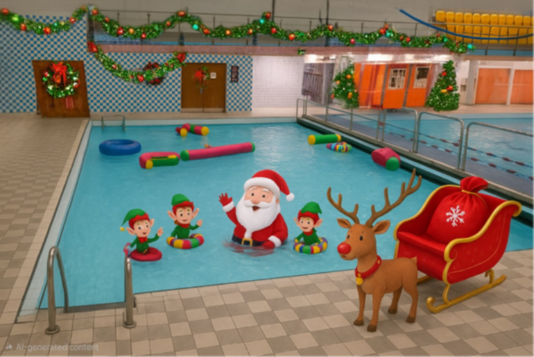 Castlemilk Pool Christmas Fun Session