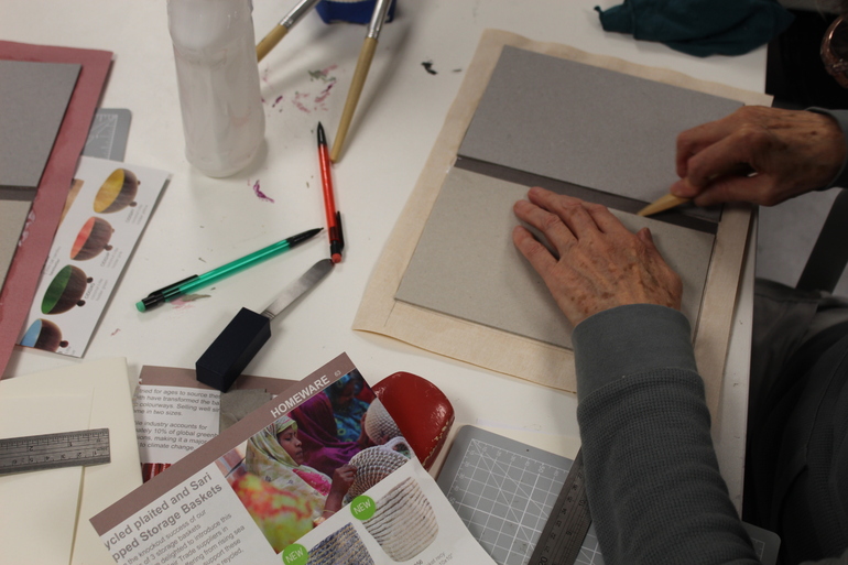 Adult Art Workshop: Make a Handbound Book with Toben Lewis