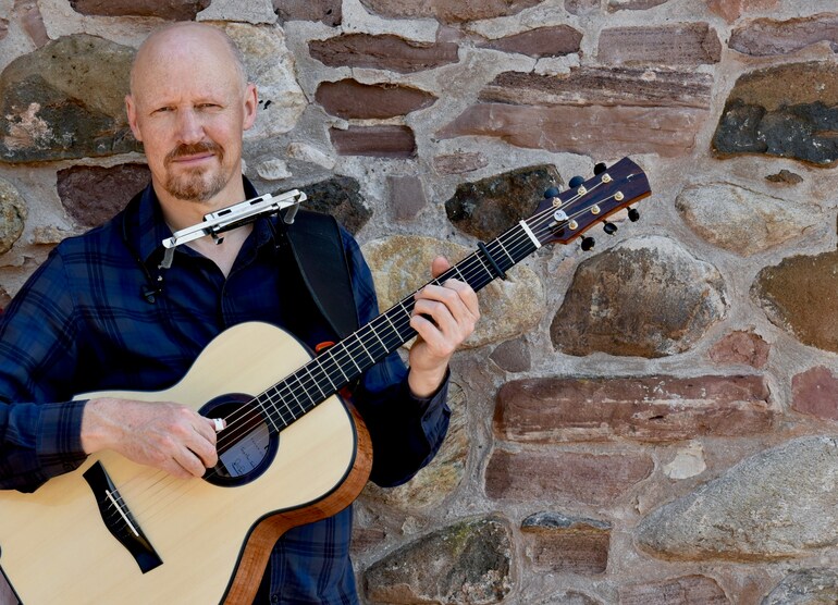 Jim Malcolm with The Canny Band