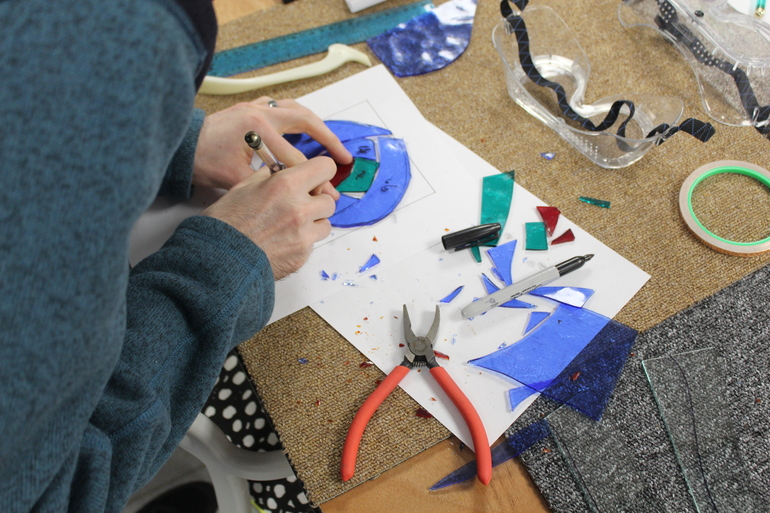 Adult Art Workshop: Make Stained Glass with Matthew Donnelly