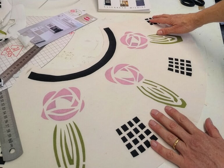 Adult Art Workshop: Make a Stencilled Lampshade with Astrid Weigel