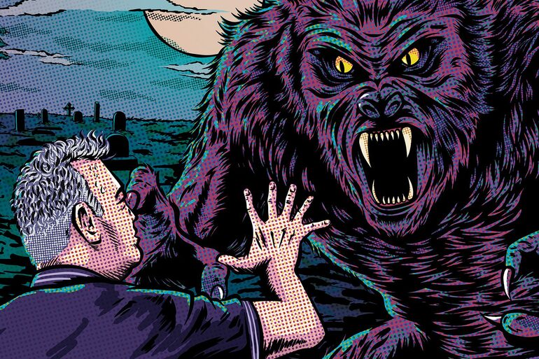 Stewart Lee vs The Man-Wulf