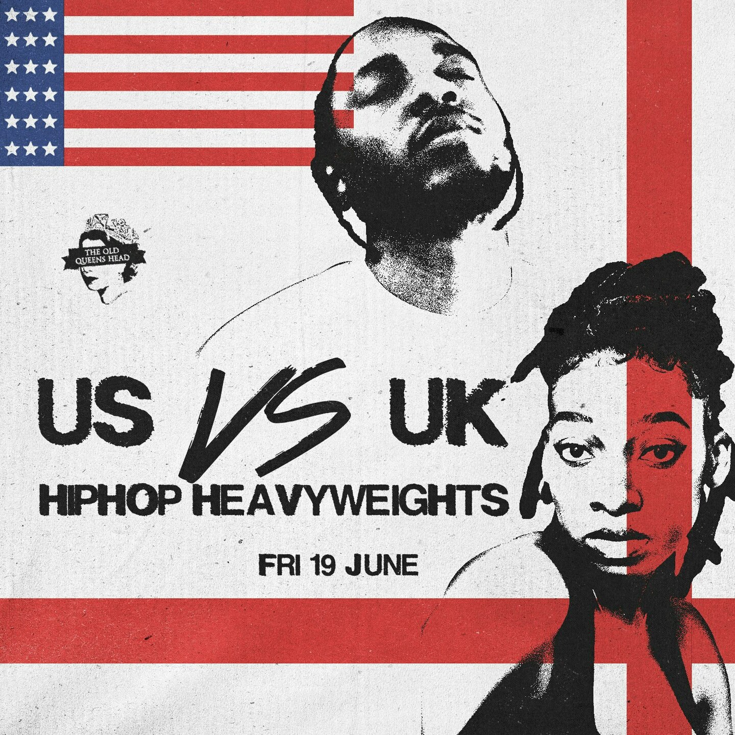 Us Vs Uk: Hip Hop Heavyweights [djs 'til 2am]