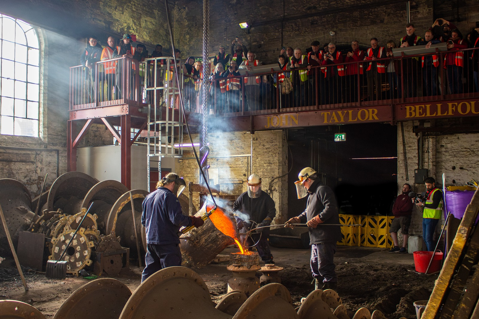 Loughborough Bellfoundry Tour