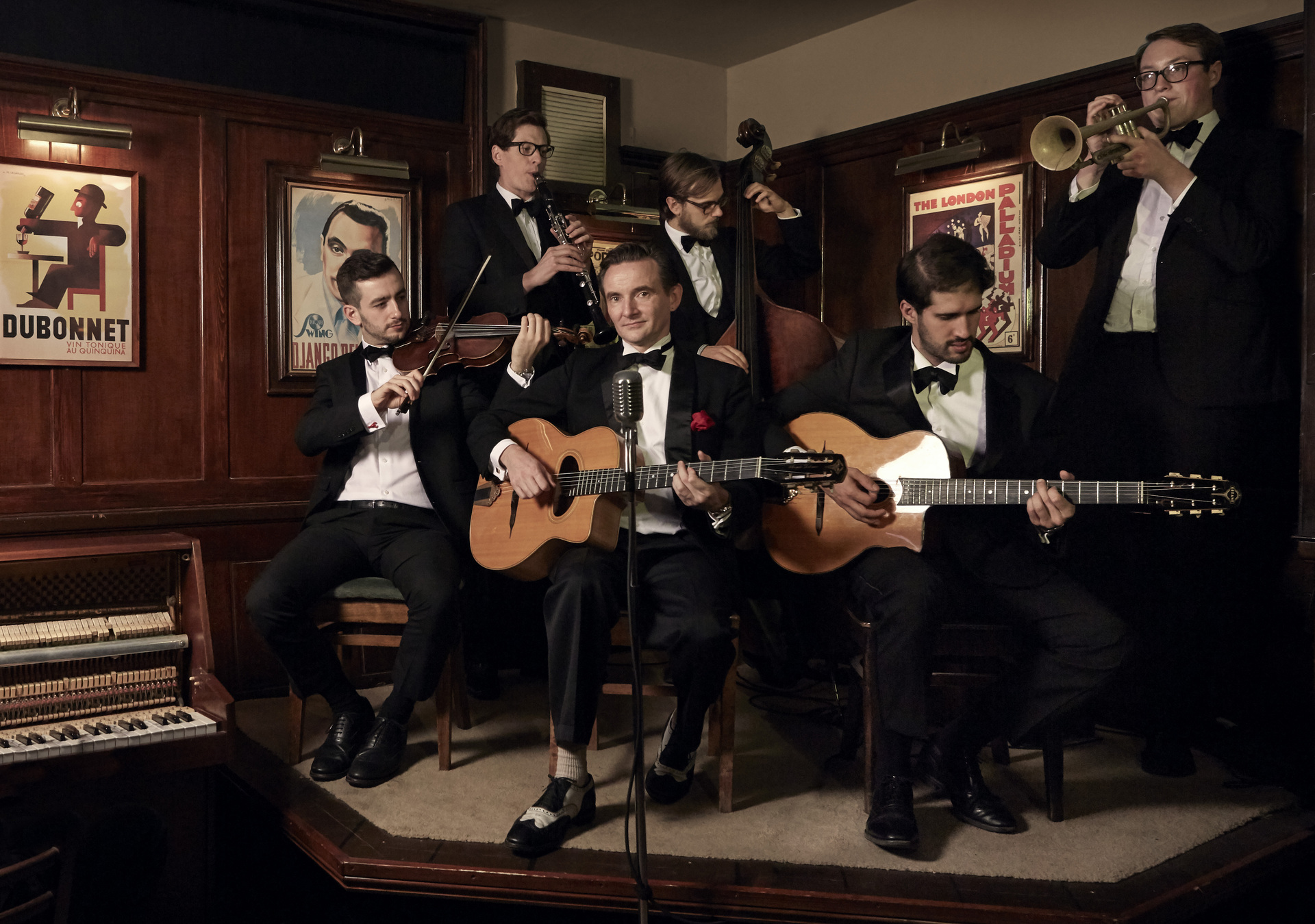 Benoit Viellefon Hot Club Live at the Grapevine